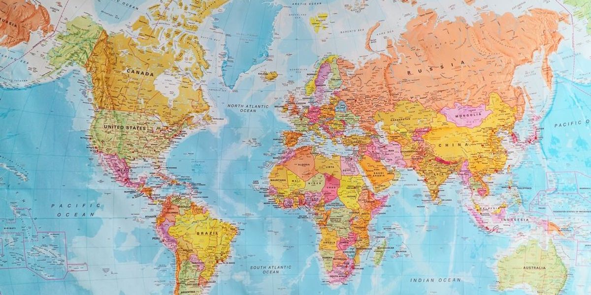 A világ politikai térképe
