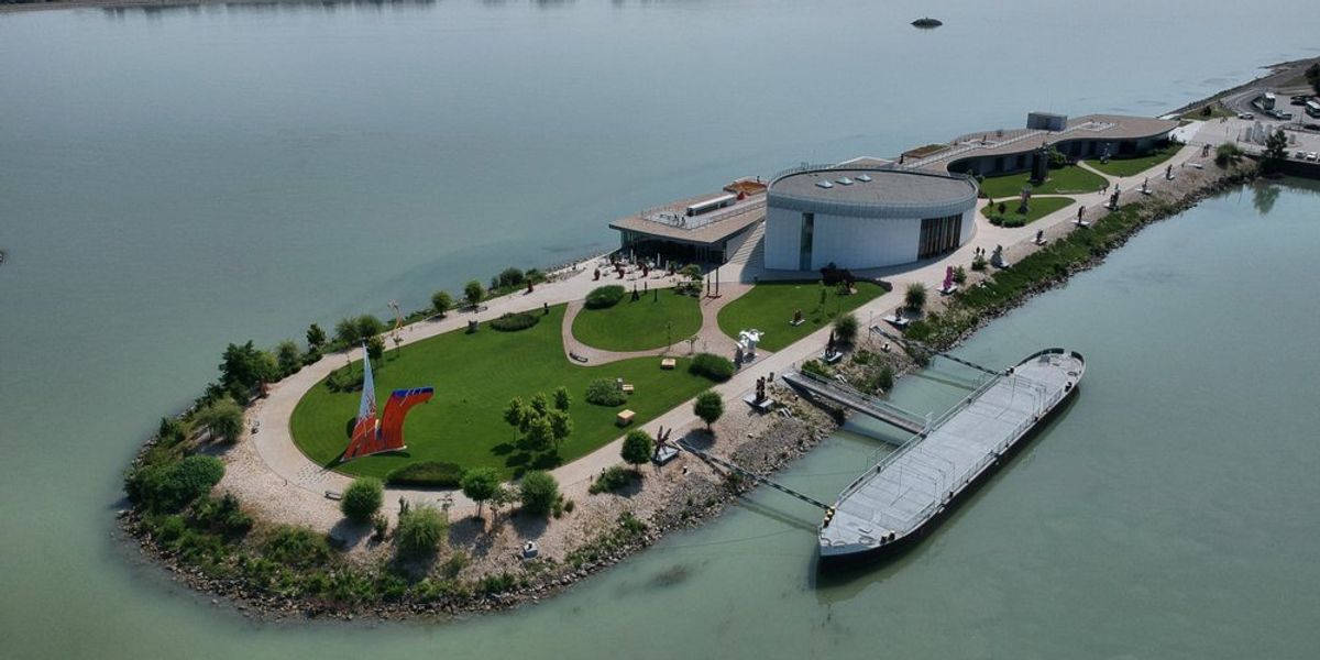 Danubiana Múzeum a Duna közepén