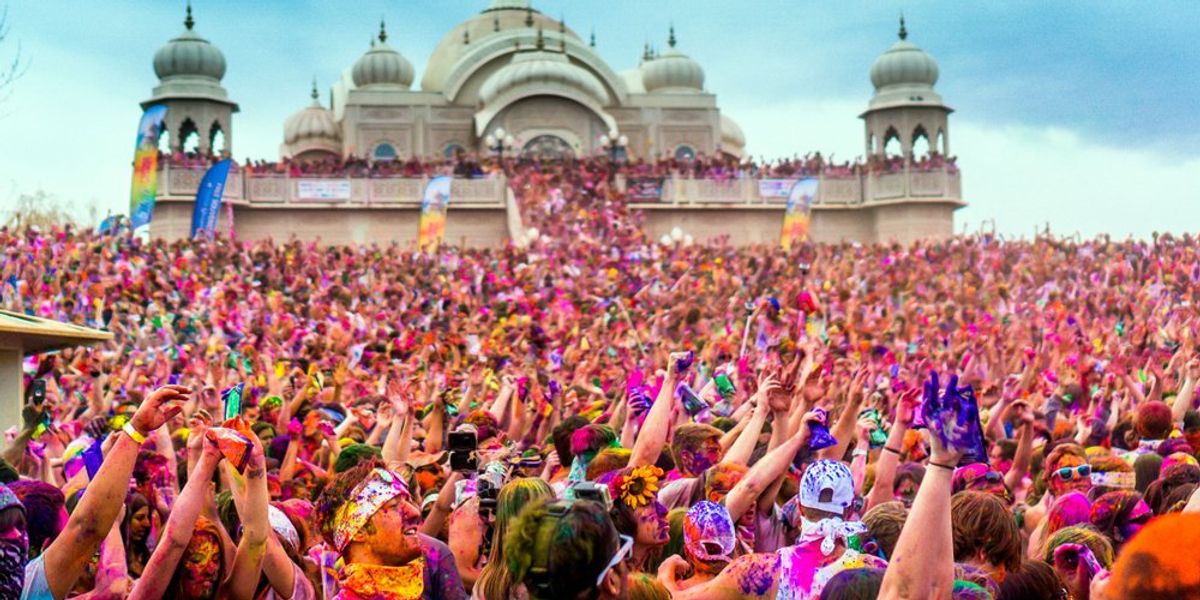 Holi fesztivál, India