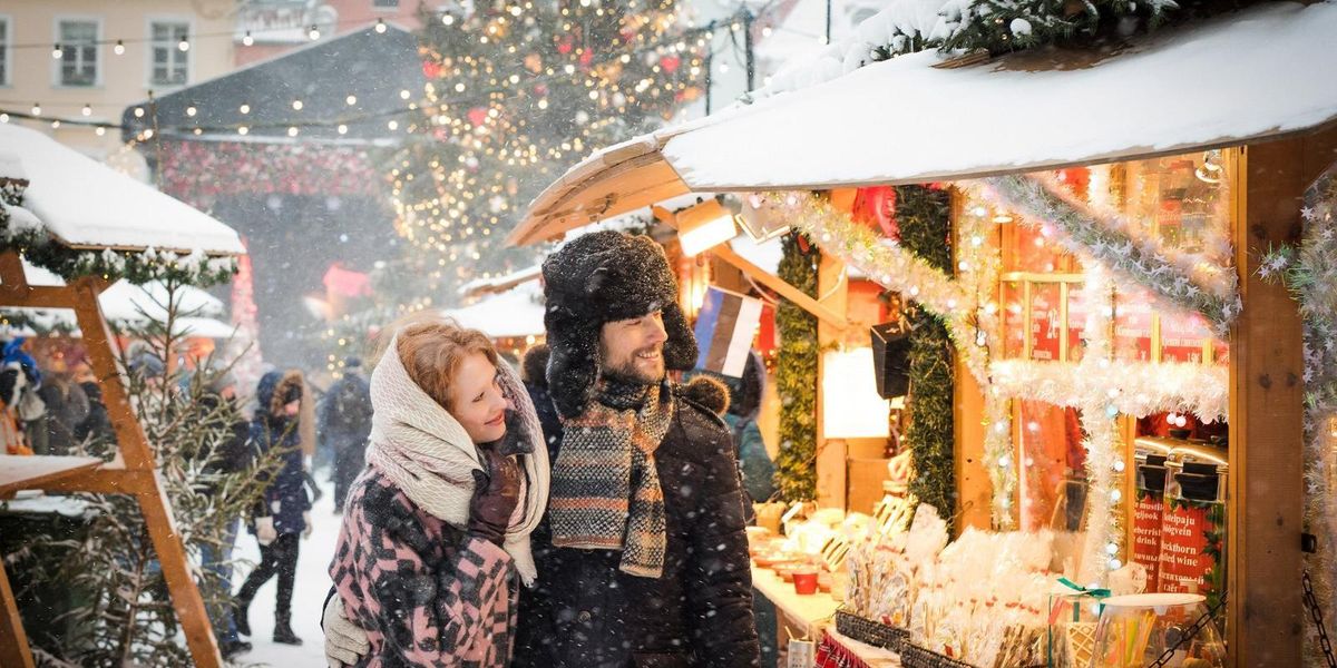 Najlepšie vianočné trhy: Tallin, Estónsko