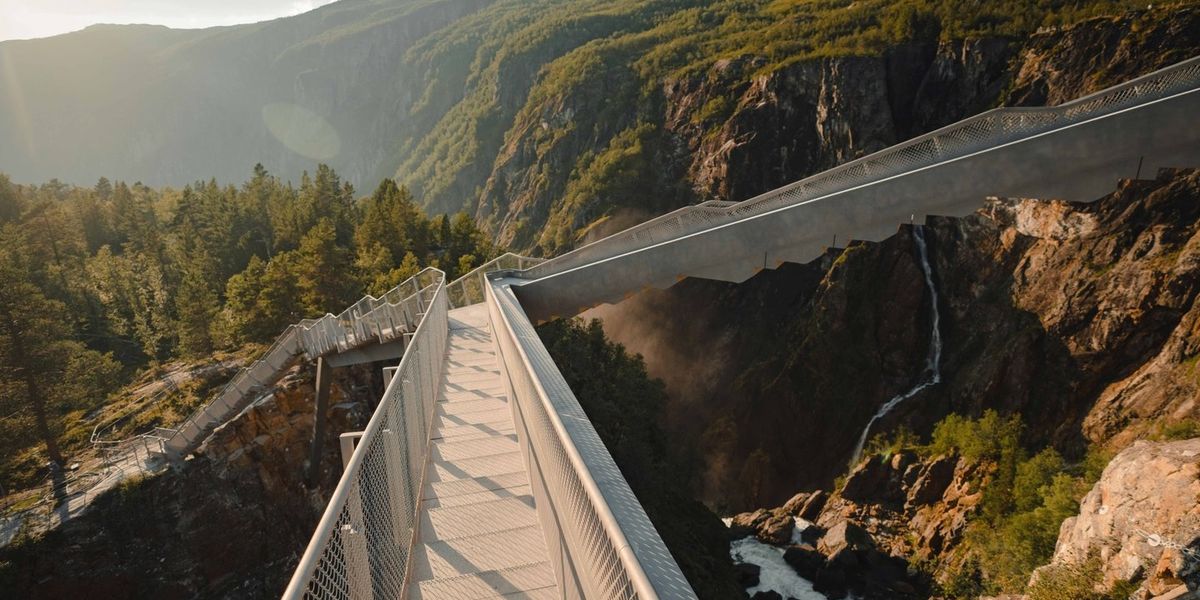Inšpirácia z Instagramu: Most Vøringsfossen