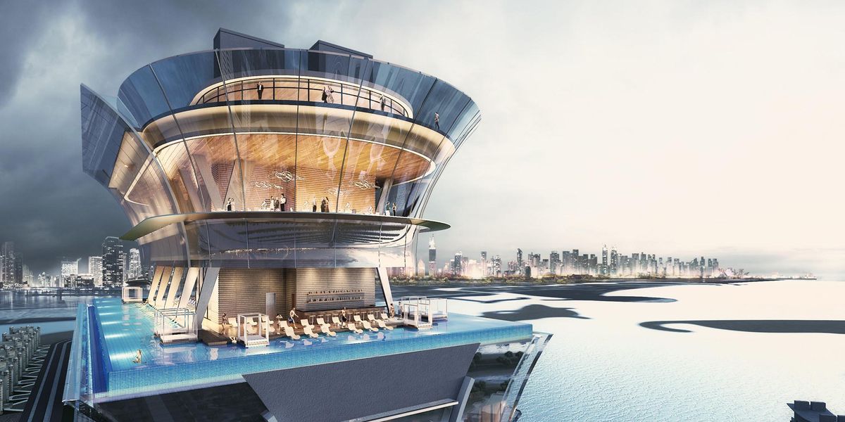 Szeretnél úszni az 50. emeleten? Foglalj belépőt Dubajban!