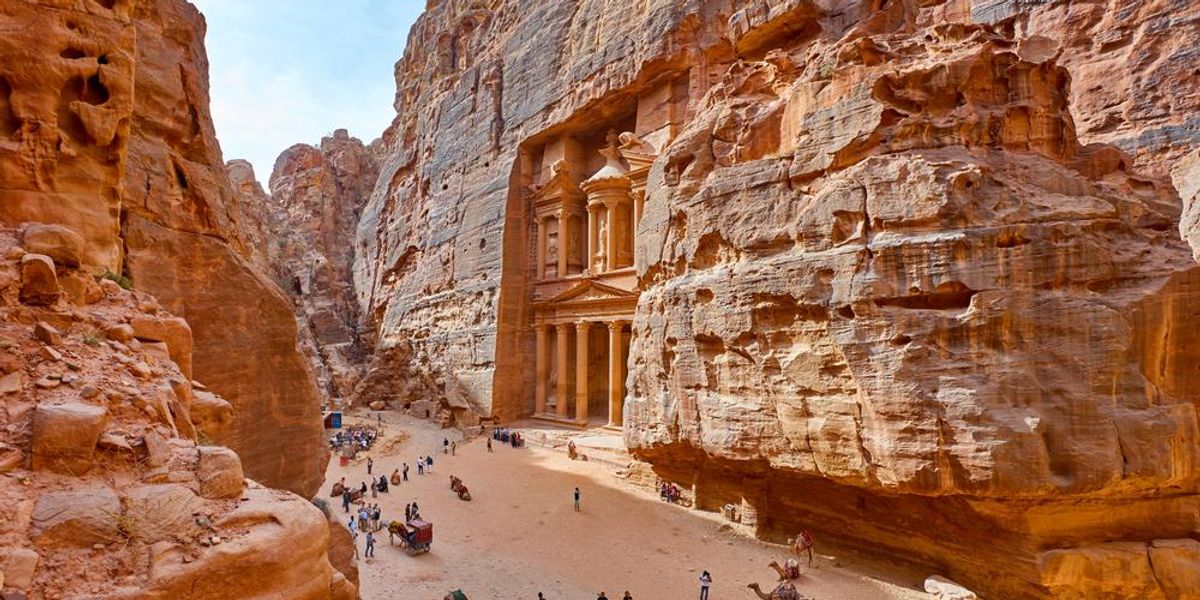 Tajuplné mesto vytesané do skaly: Petra