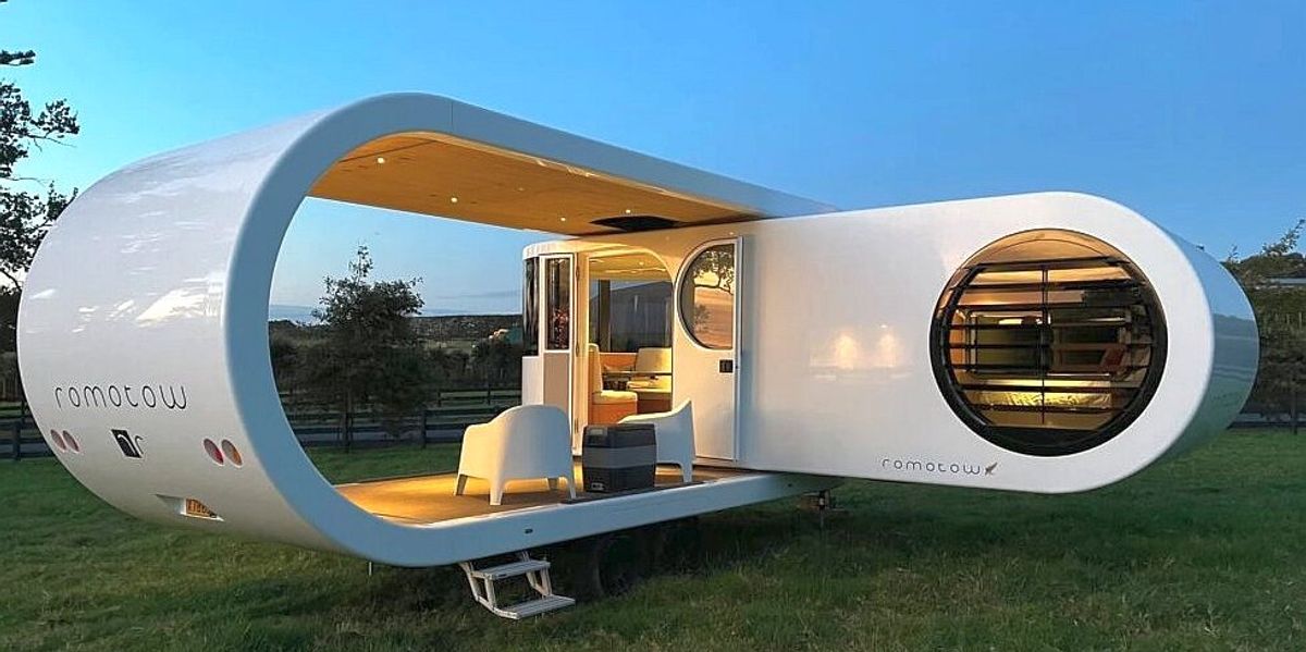 Már kapható a lakókocsi, ami olyan, mint egy minimalista lakás