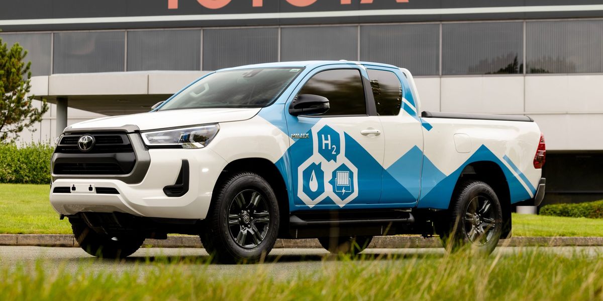 Vodíkový pickup Hilux od Toyoty