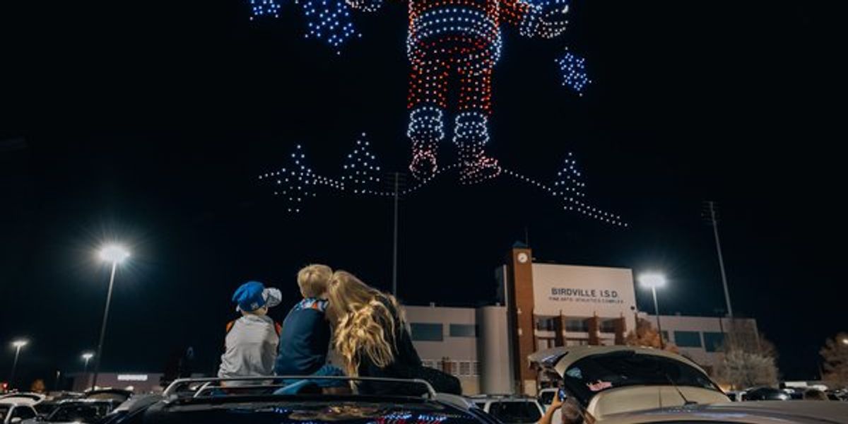 Svetový rekord: Najväčšie dronové predstavenie na svete