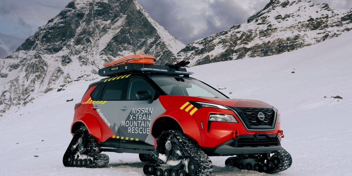 Nissan X-Trail Mountain Rescue: reaguje v desaťtisícine sekundy