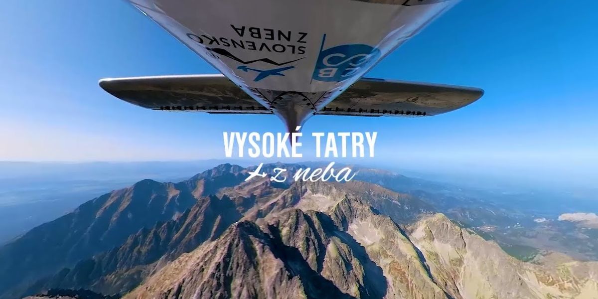 Takto ste Vysoké Tatry ešte nevideli: 360º virtuálna letecká video-mapa
