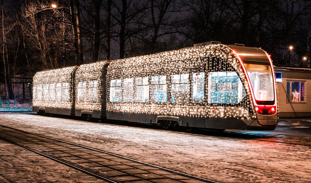 Ismét karácsonyi villamos járja Pozsony utcáit
