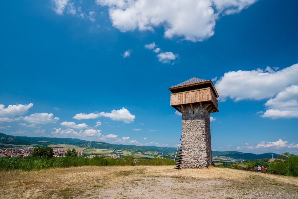 Vyhliadková veža Vartovka v Krupine