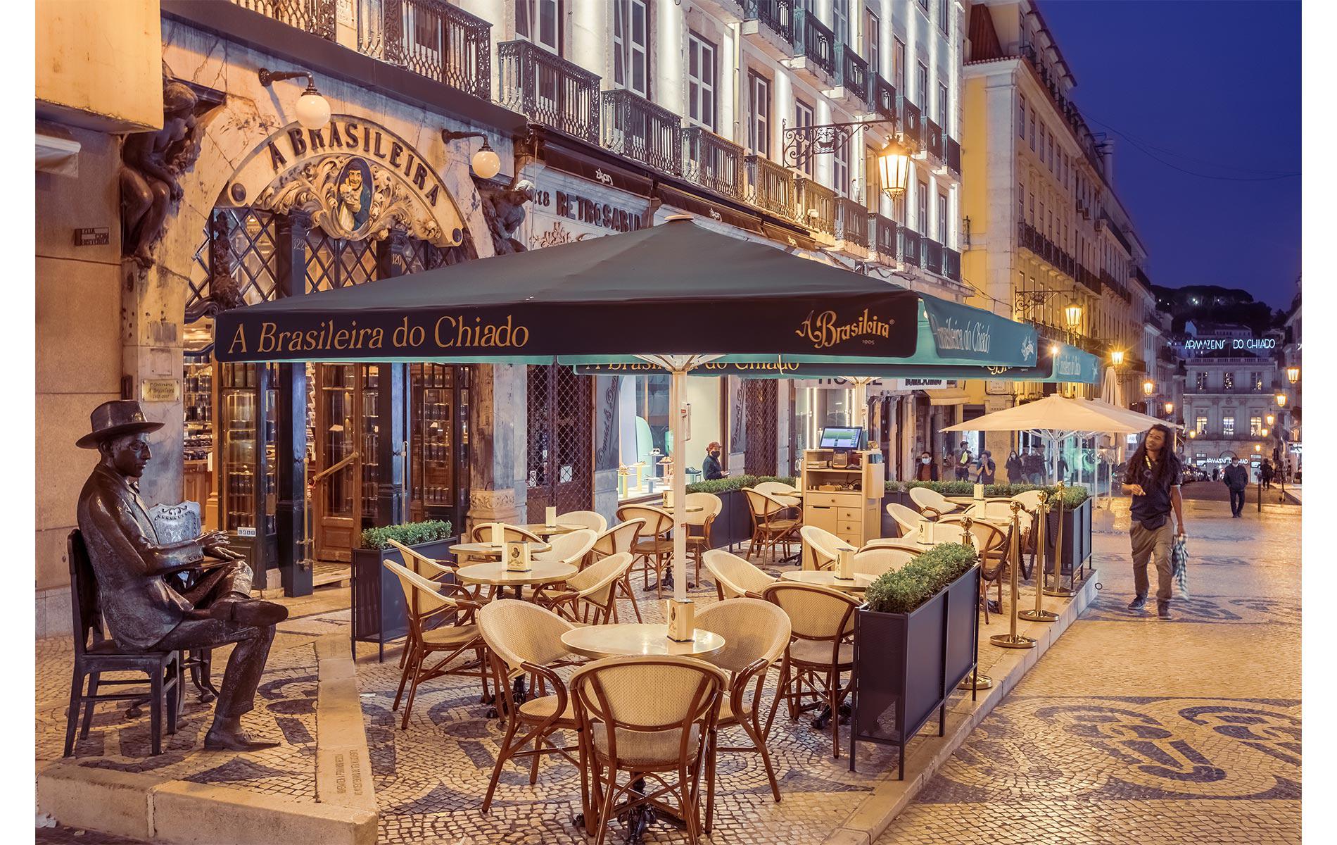 Café A Brasileira v Lisabone