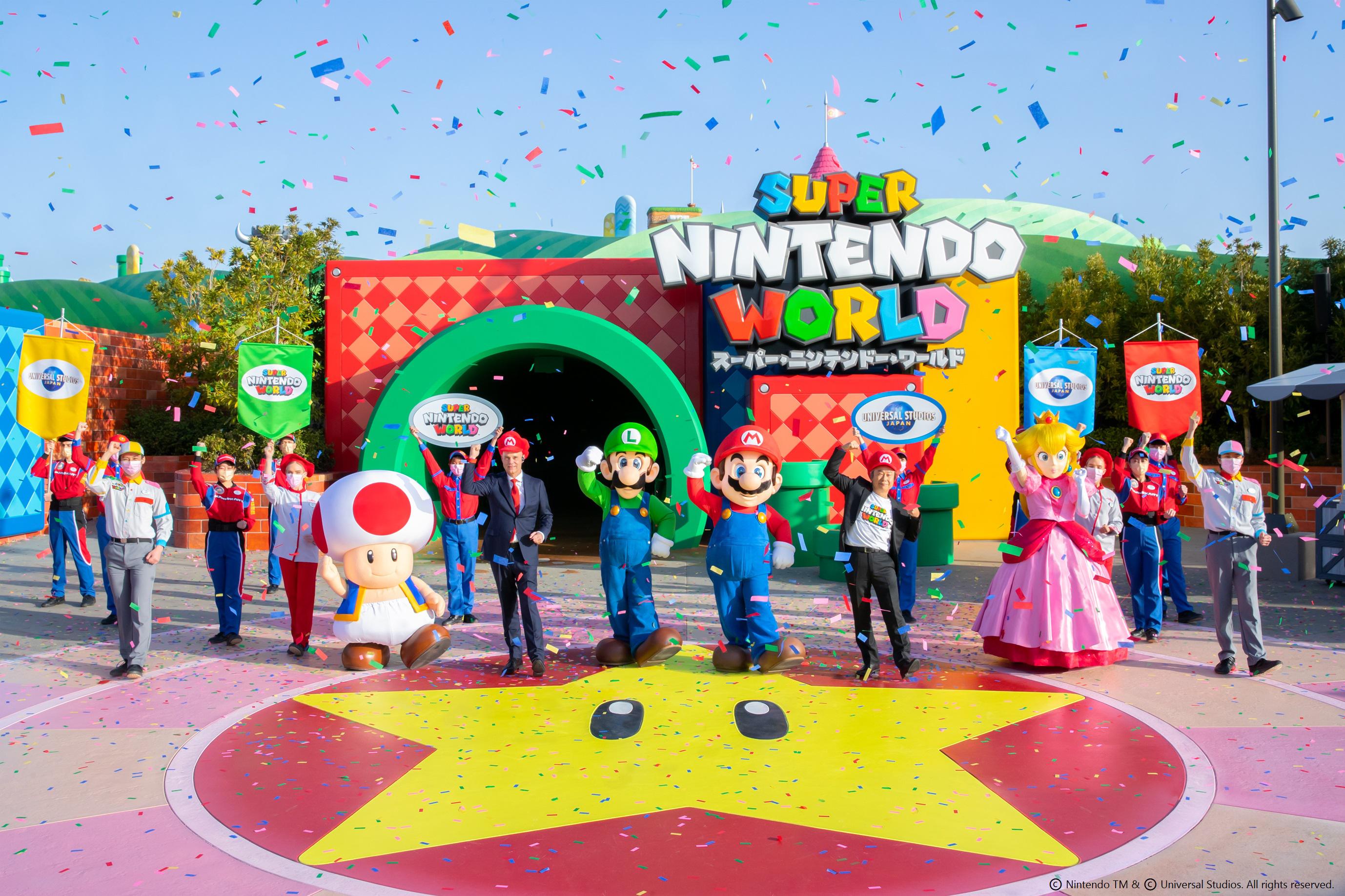 Nintendo vidámpark nyílt Japánban