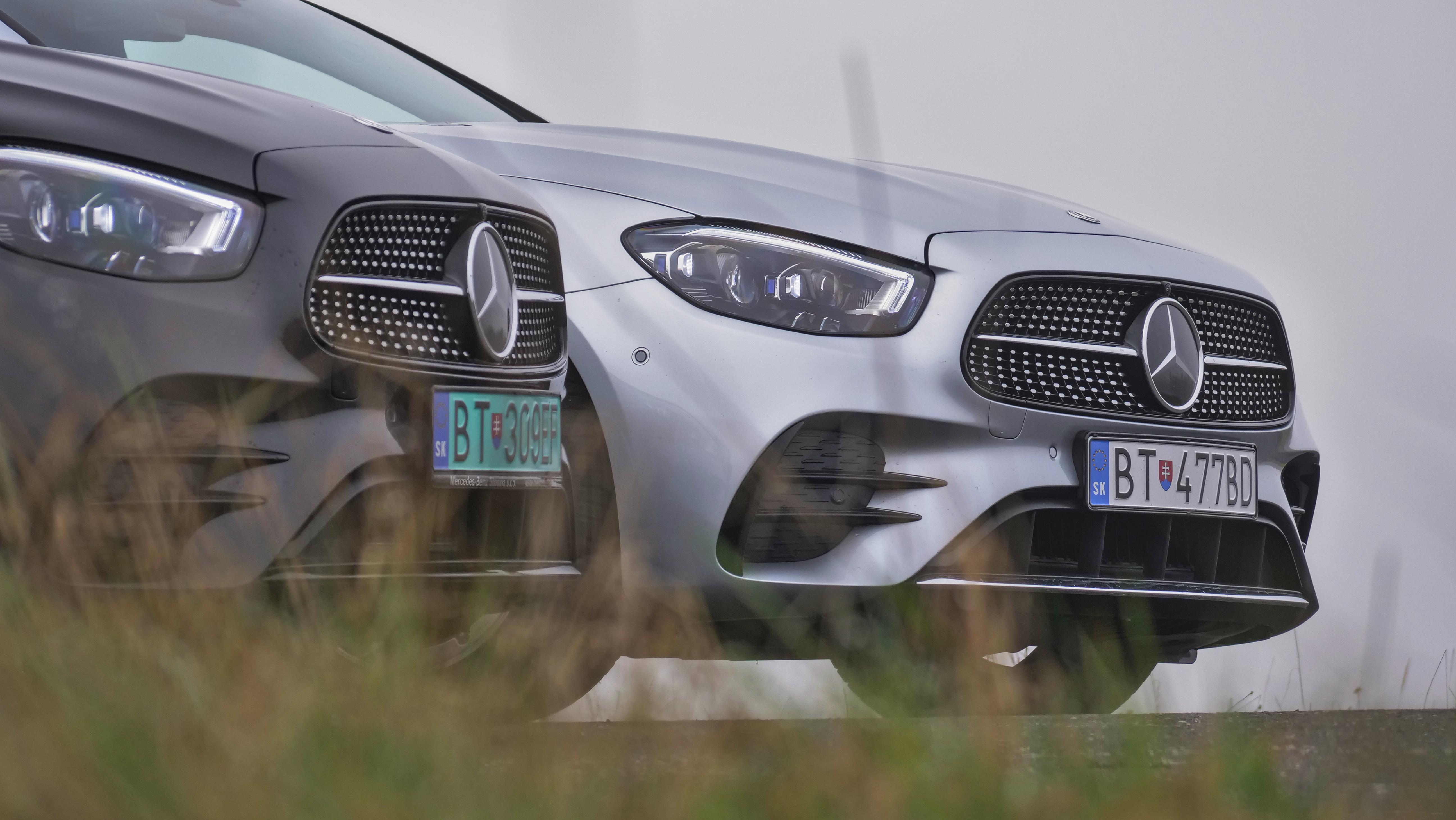 MERCEDES E 220D VS 300DE: PREKVAPIVO DOBRÝ HYBRID