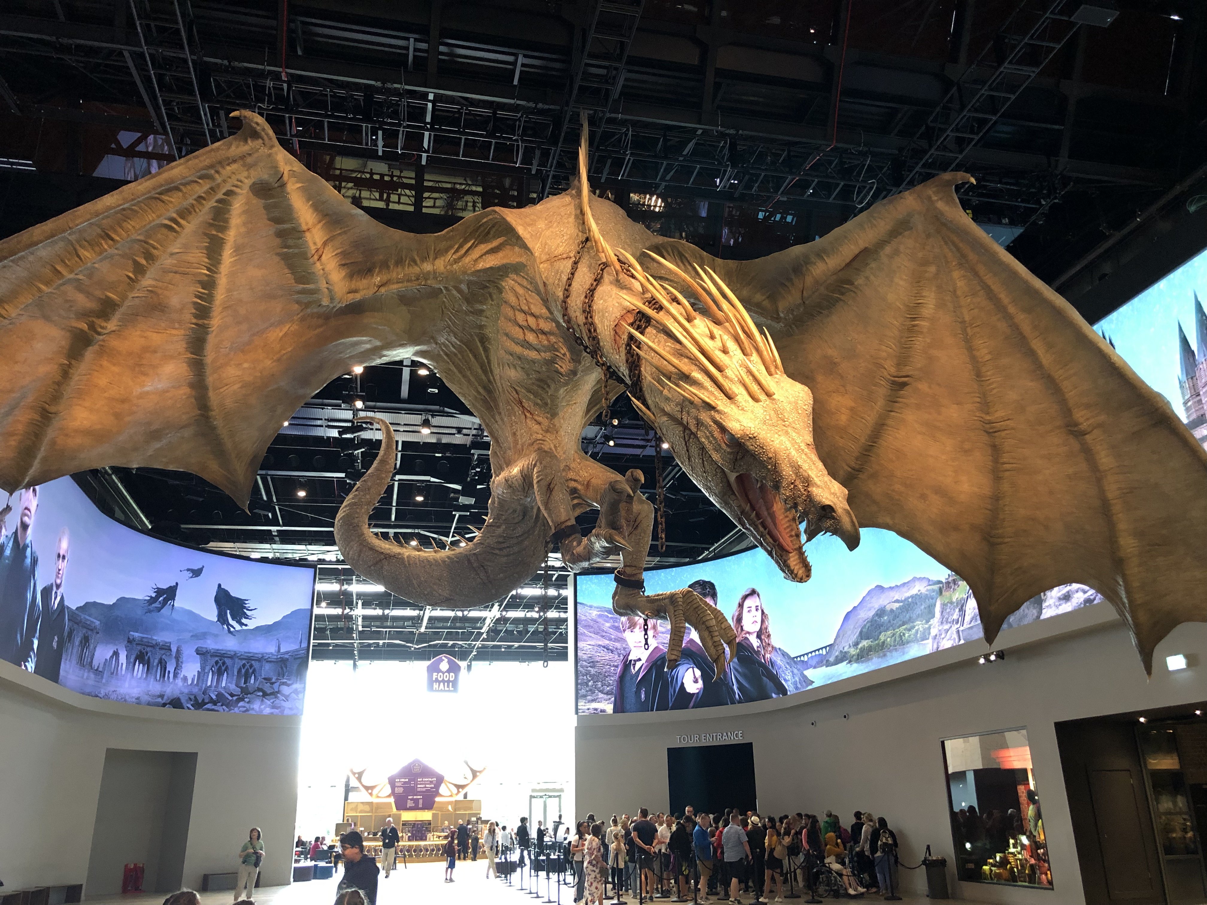 Štúdiá Harryho Pottera s vianočným nádychom